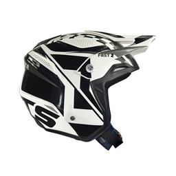 Zeige Details für Helm Mots GO2 Fast Schwarz/Weiss Gr. S Bild von Helm Mots GO2 Fast Schwarz/Weiss Gr. S