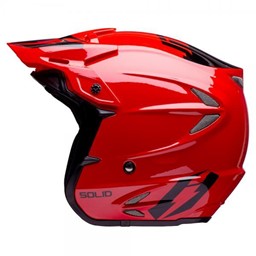 Bild von Trial Helm Solid rot