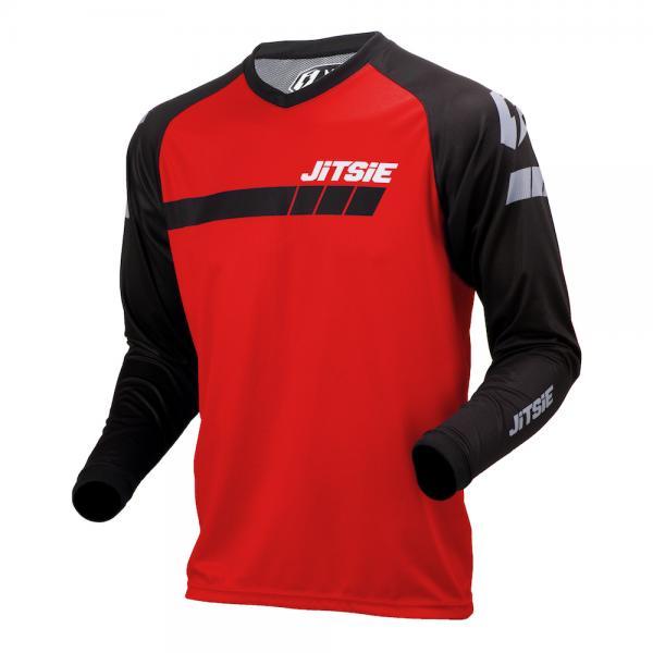 Bild von Trial Jersey  Jitsie Triztan rot/schwarz Gr. M